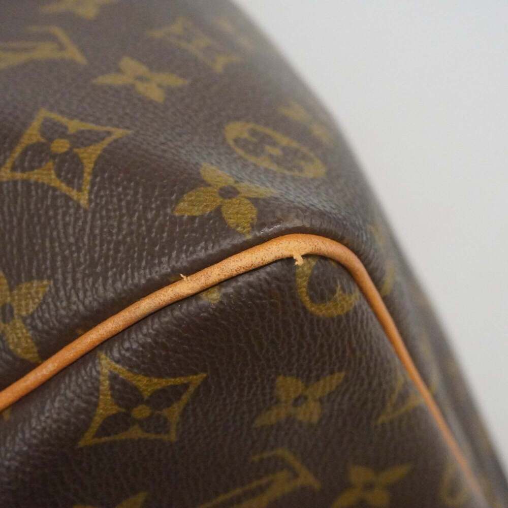 LOUIS VUITTON Brown Monogram Keepall 60 Boston Bag - Picture 6 of 12